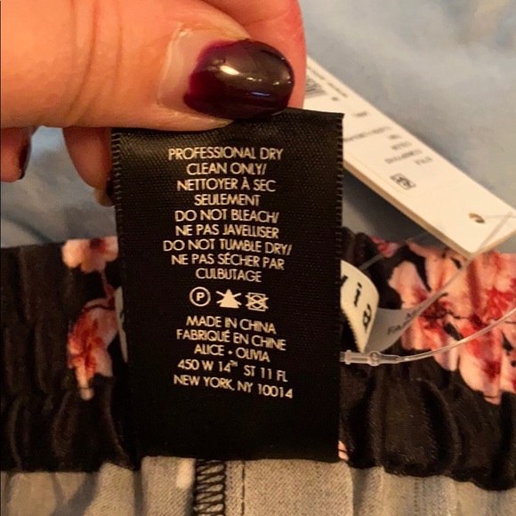 Alice + Olivia Elba Ankle Pant sz 4 - Picture 9 of 10